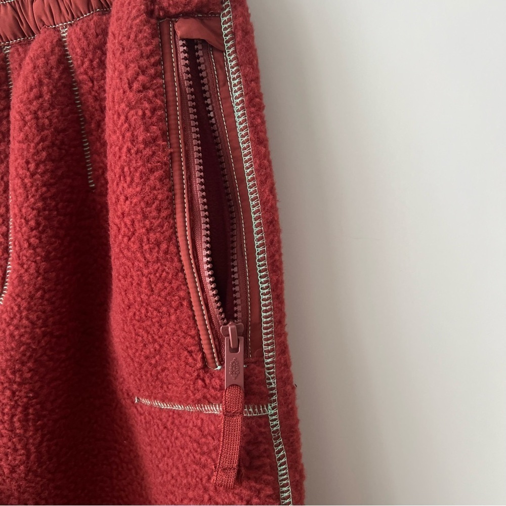 Free People Hit the Slopes Cargo Pants Oxblood XS - Picture 7 of 10